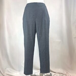 ALLSAINTS Womens (10) Anneka Check‎ Gray Cropped Pants Classic Chic Menswear